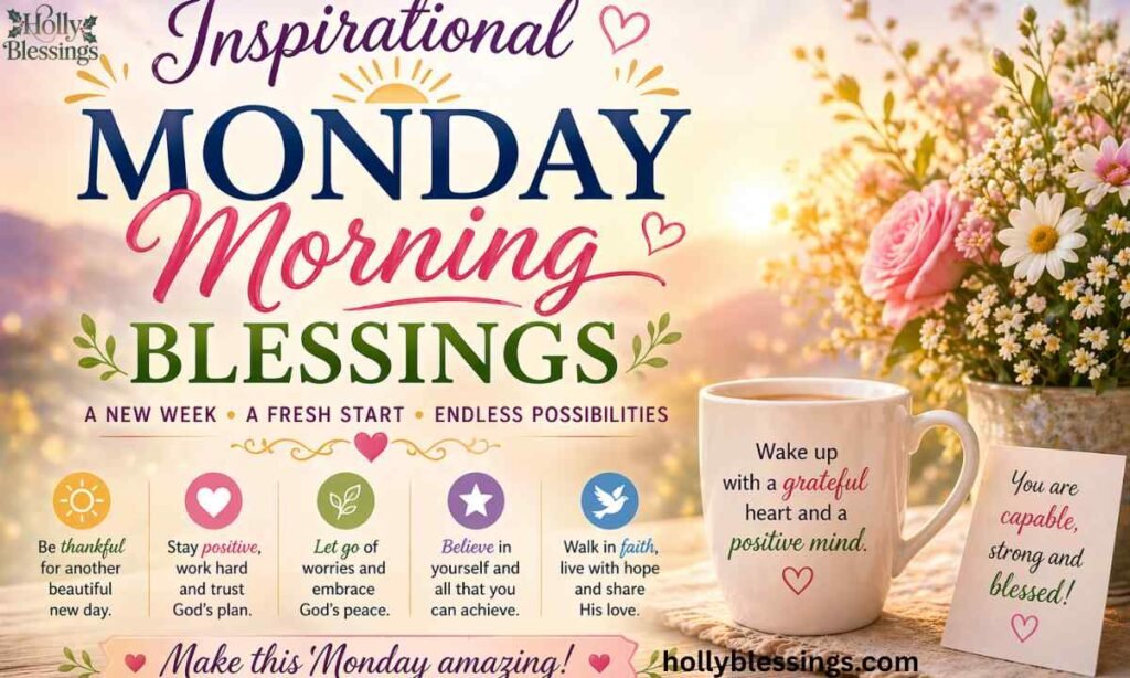 Inspirational Monday Morning Blessings