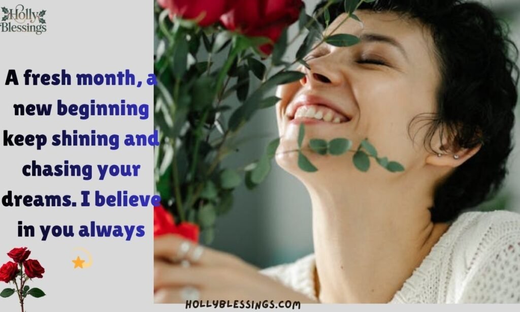 Inspirational New Month Wishes To My Love