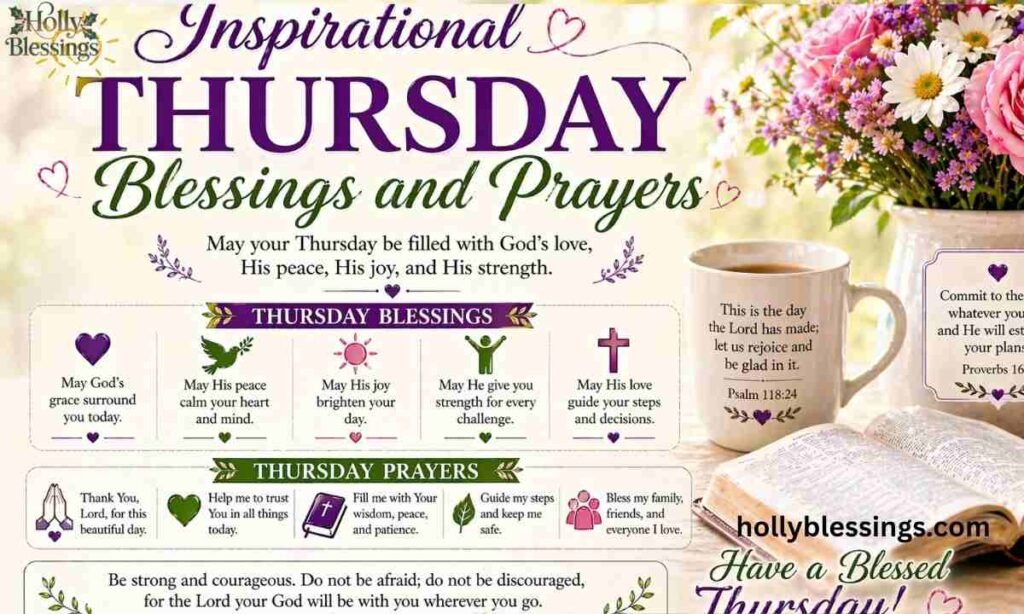 Inspirational Thursday Blessings and Prayers