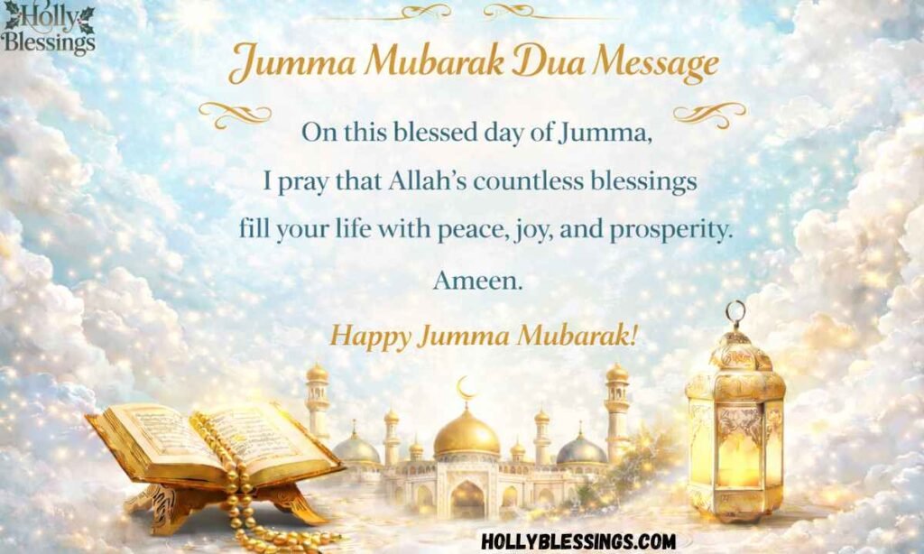 Jumma Mubarak Dua Text Message