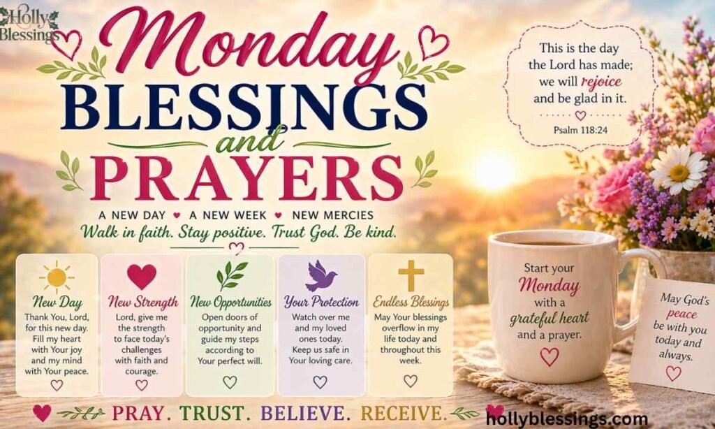 Monday Blessings and Prayers