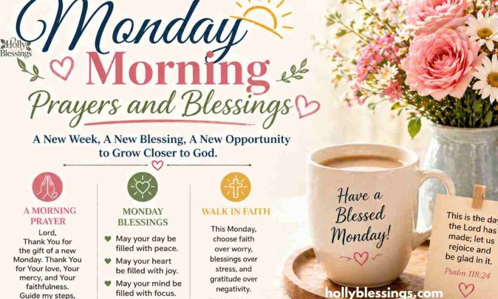 Monday Morning Prayers and Blessings 