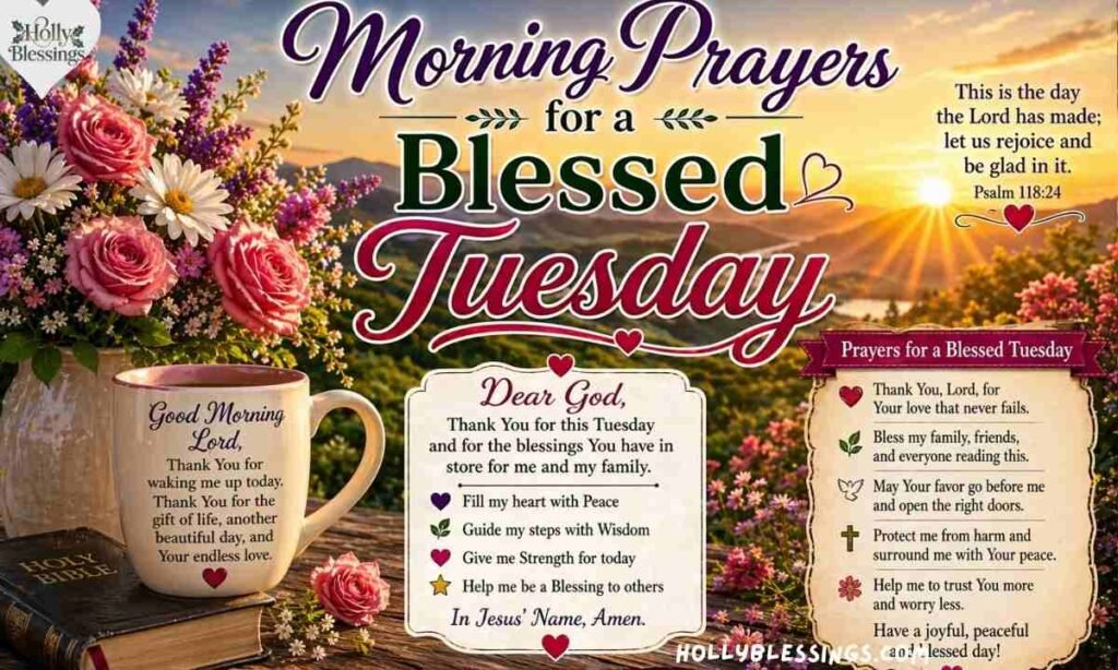 Morning Prayers for a Blessed Tuesday