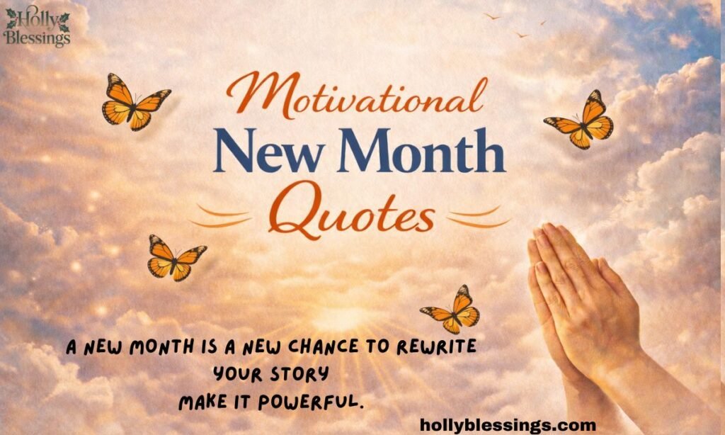 Motivational New Month Quotes