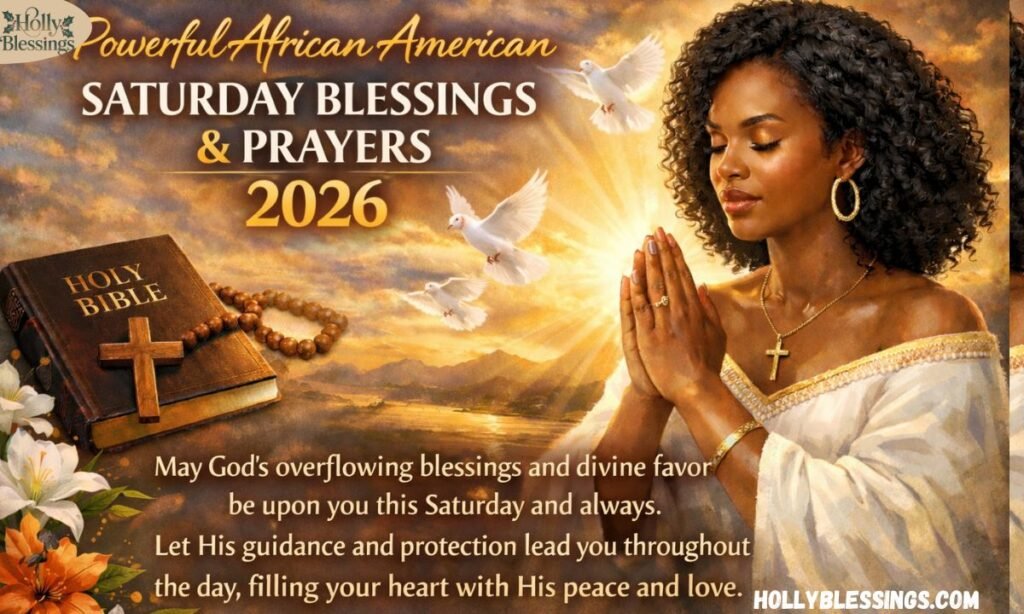 Powerful African American Saturday Blessings & Prayers 2026 Message