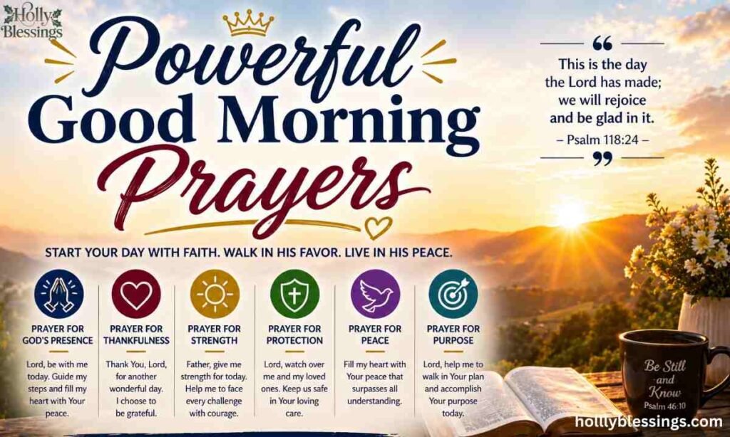 Powerful Good Morning Prayers