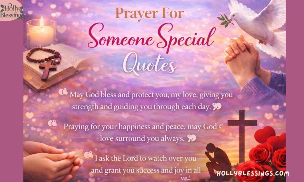 Prayer For Someone Special Quotes