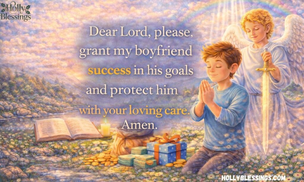 Prayer for My Boyfriend Success and Protection