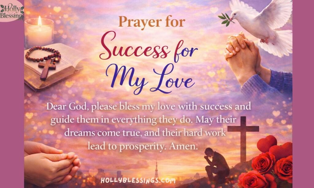 Prayer for Success for My Love