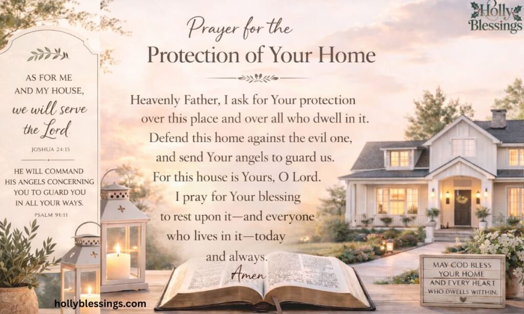 Prayer for the Protection of Your Home