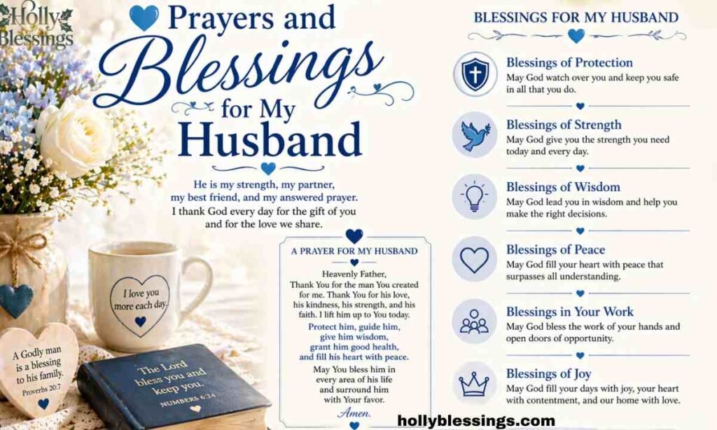 Prayers and Blessings for My Husband