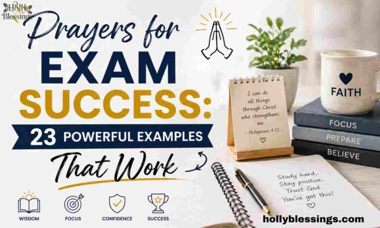 Prayers for Exam Success 23 Powerful Examples That Work