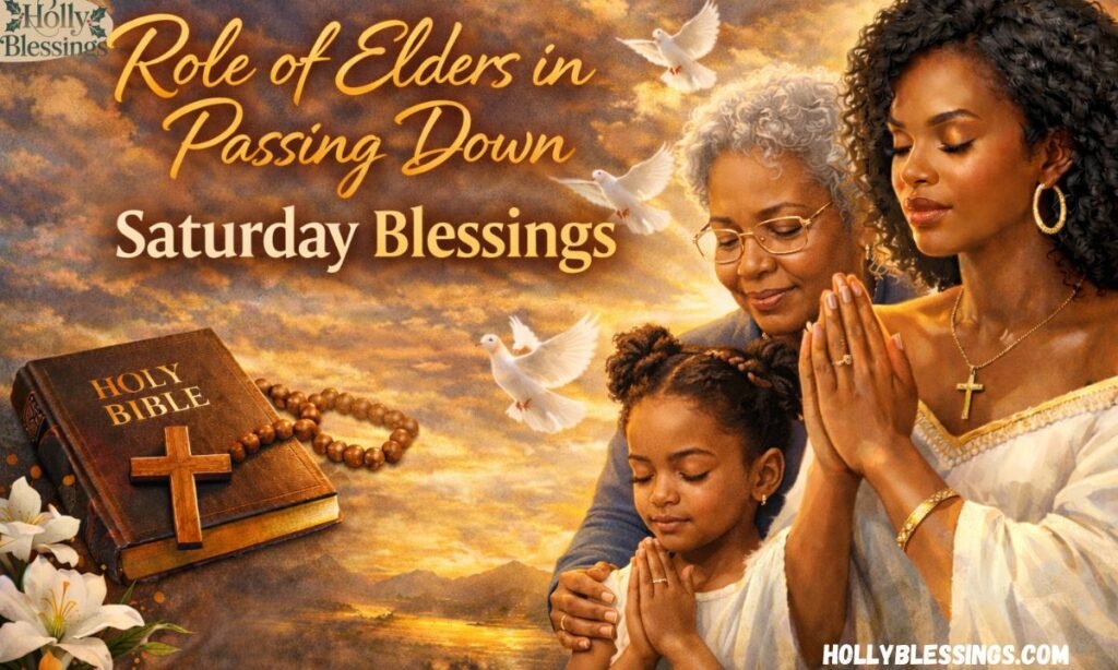 Role of Elders in Passing Down Saturday Blessings