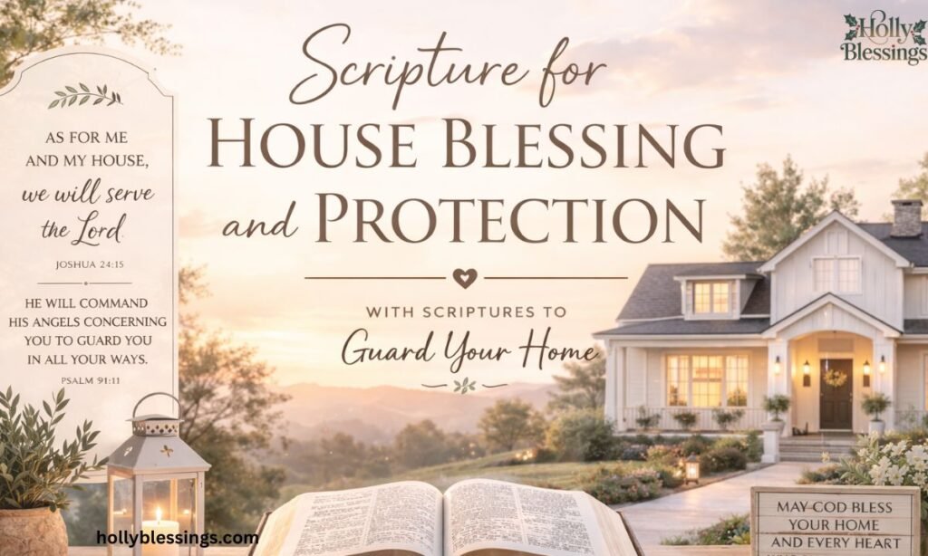 Scripture for House Blessing and Protection