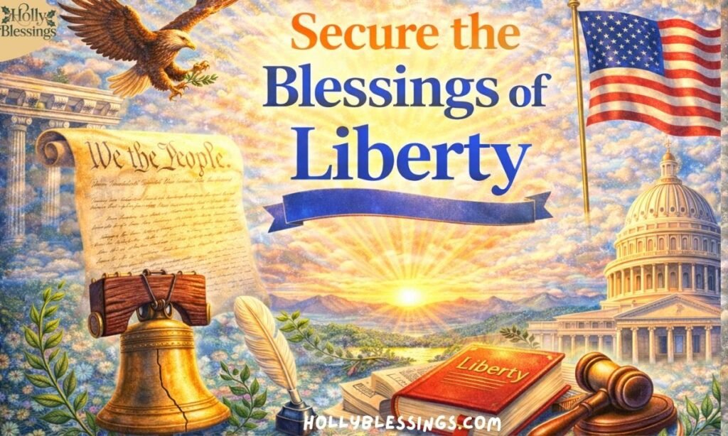 Secure the Blessings of Liberty
