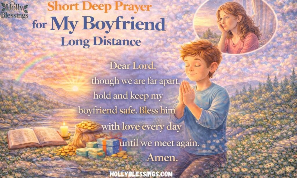 Short Deep Prayer for My Boyfriend Long Distance