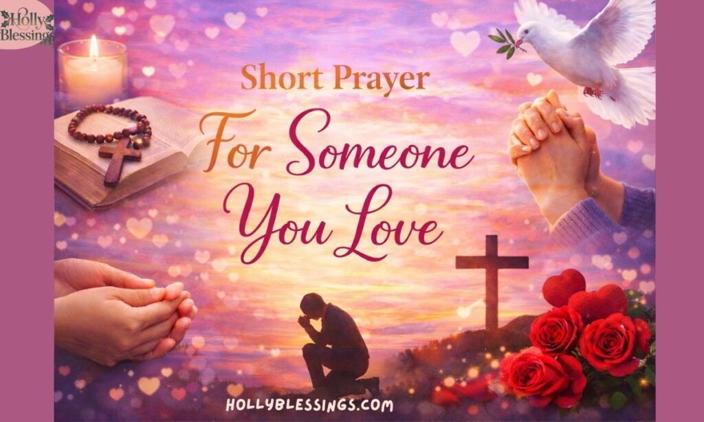 Short Prayer For Someone You Love