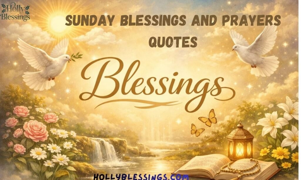 Sunday Blessings and Prayers Quotes
