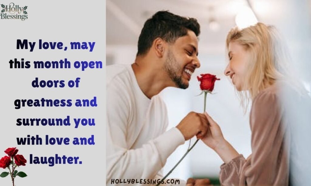 Sweet New Month Wishes To My Girlfriend