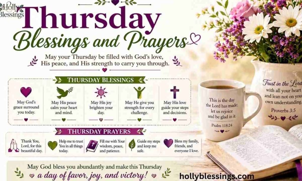 Thursday Blessings and Prayers