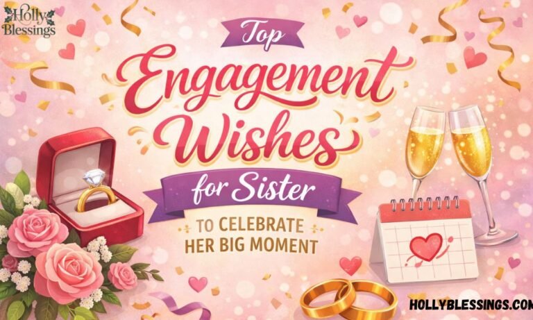 Top Engagement Wishes for Sister to Celebrate Her Big Moment
