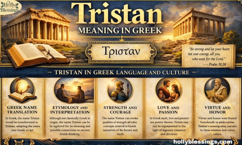 Tristan Meaning in Greek