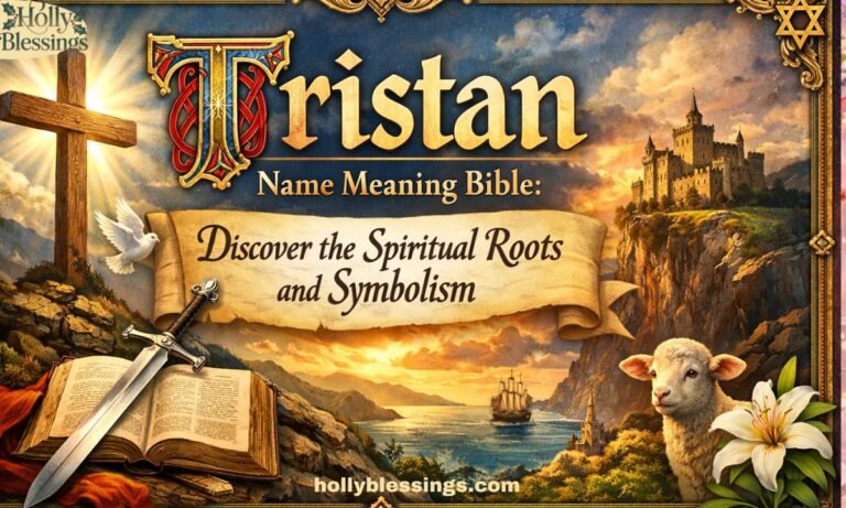 Tristan Name Meaning Bible: Discover the Spiritual Roots and Symbolism