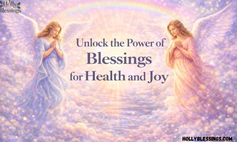 Unlock the Power of Blessings for Health and Joy