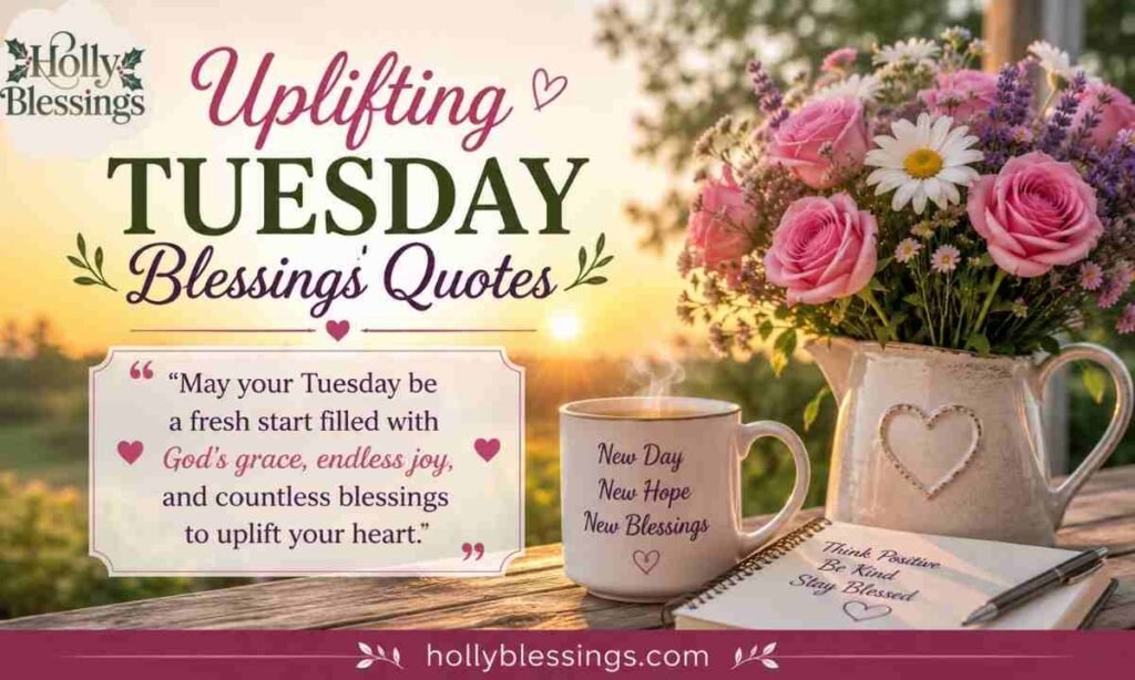 Uplifting Tuesday Blessings Quotes