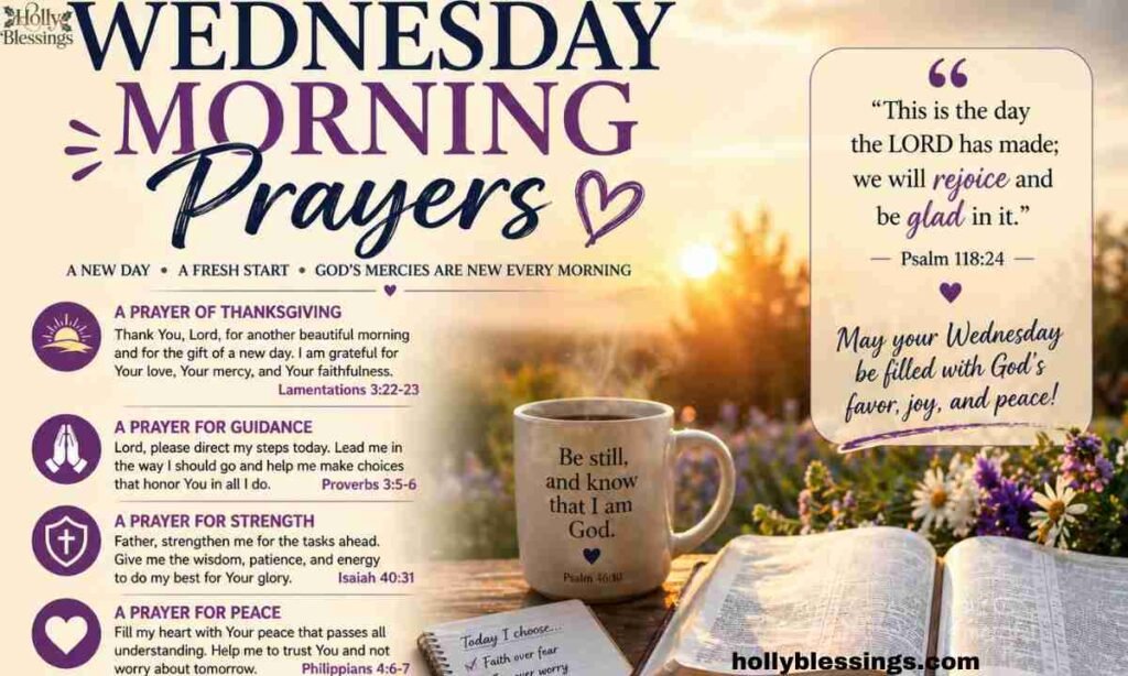 Wednesday Morning Prayers