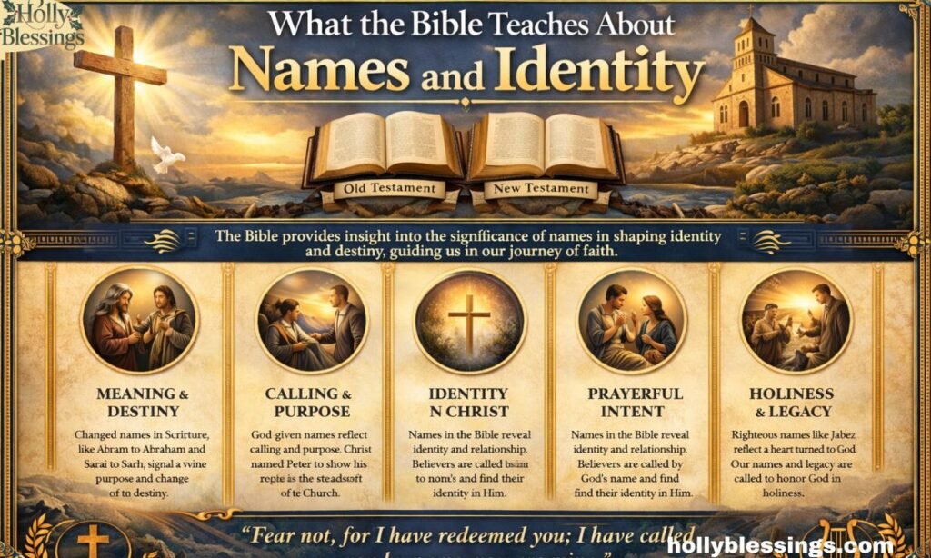 What the Bible Teaches About Names and Identity