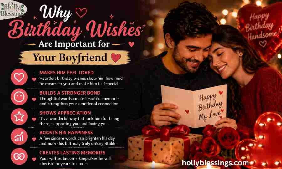 Why Birthday Wishes Are Important for Your Boyfriend