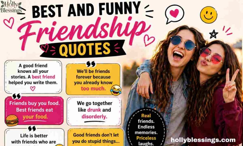 Best and Funny Friendship Quotes