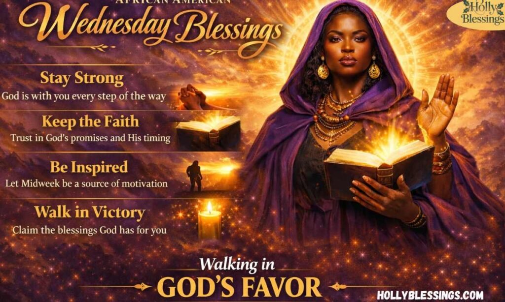 Encouragement African American Wednesday Blessings