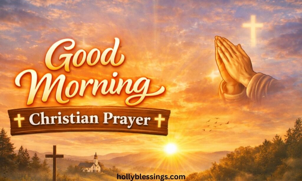 good morning christian prayer