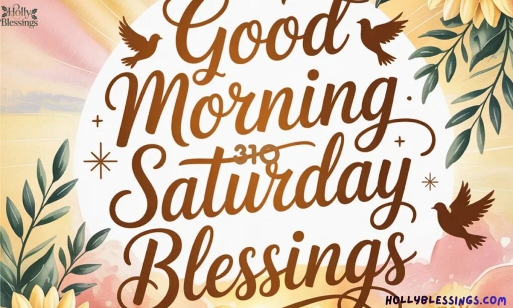 good morning saturday blessings_
