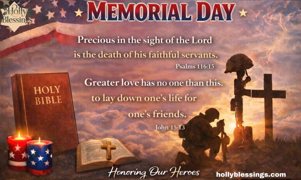 Memorial Day Bible Verse Images