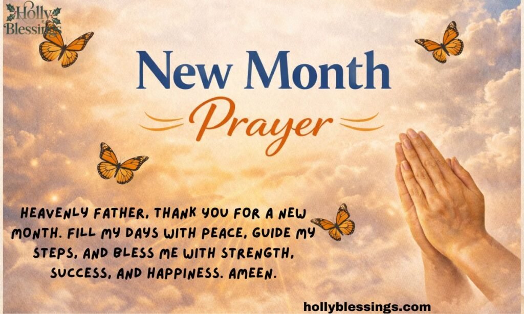 New Month Prayer