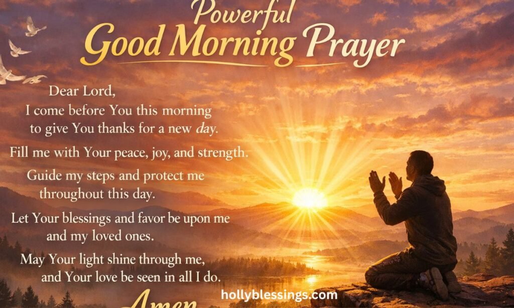 powerful good morning prayer