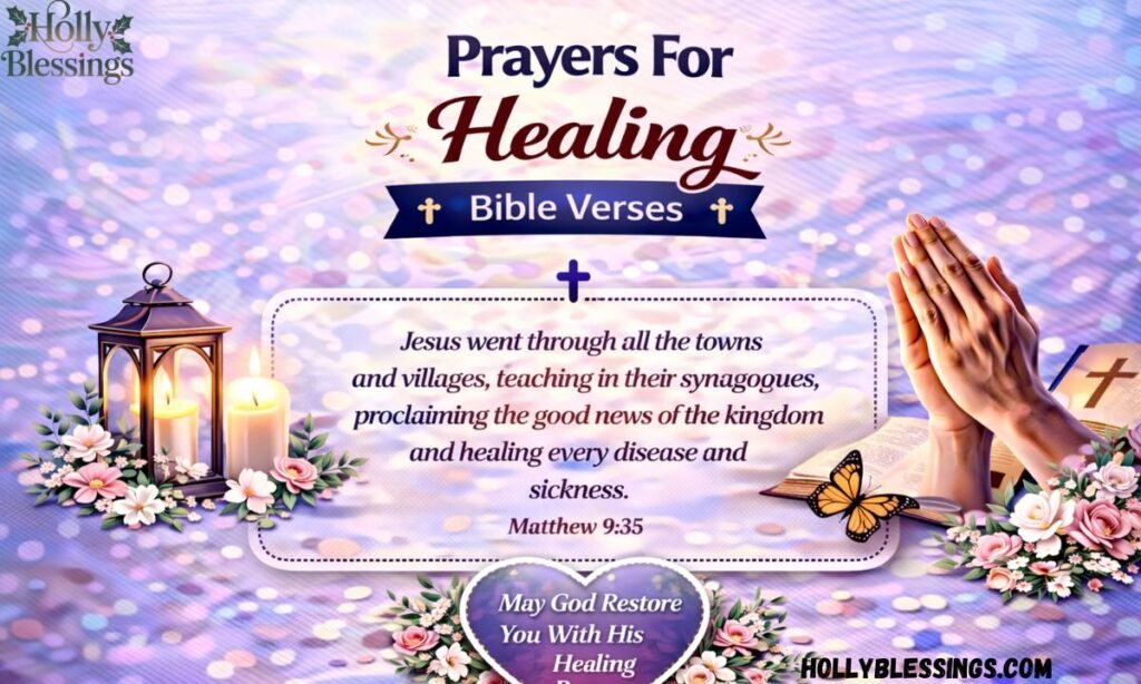 Prayers for Healing Bible Verse