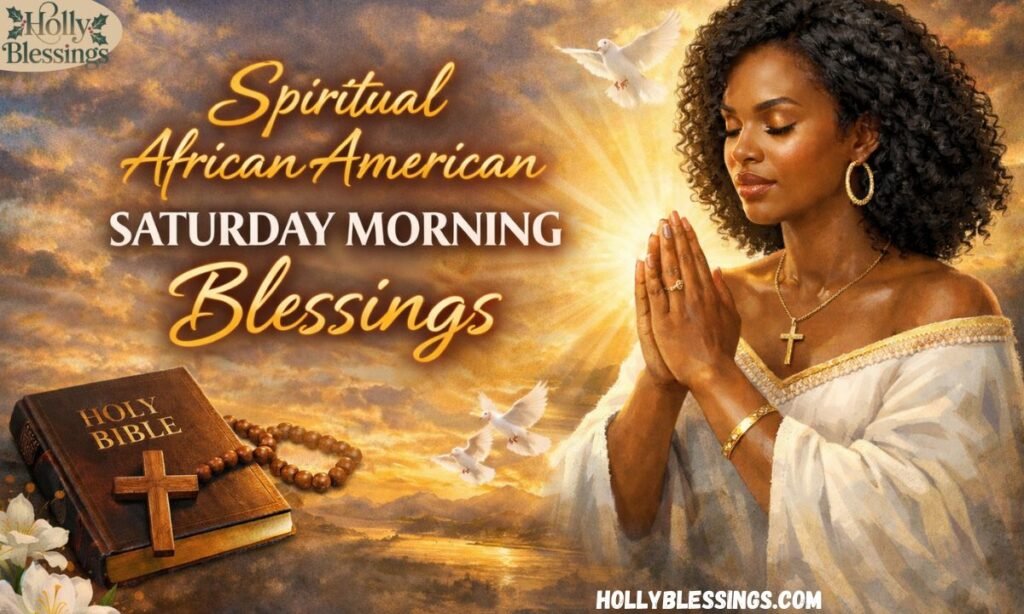 Spiritual African American Saturday Morning Blessings