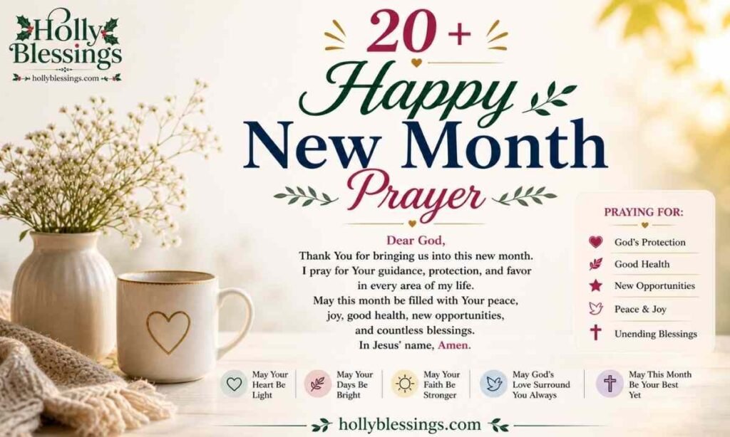 20+ Happy New Month Prayer