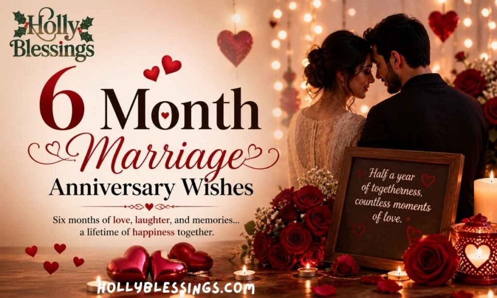 6 Month Marriage Anniversary Wishes