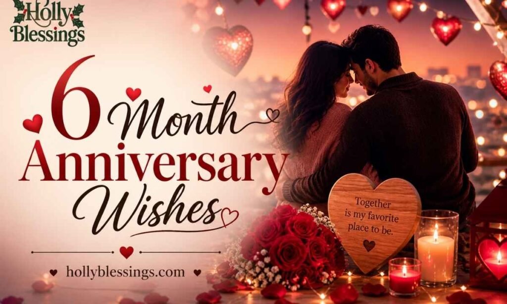 6 Month Anniversary Wishes