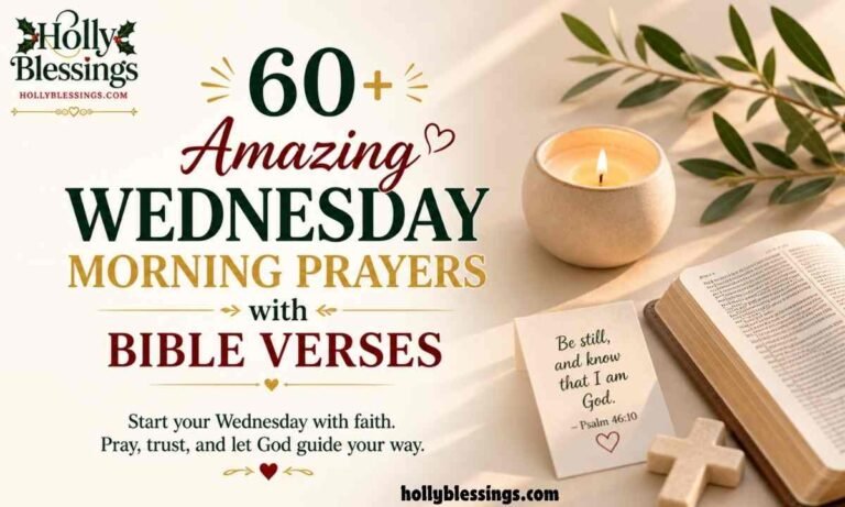 60+ Amazing Wednesday Morning Prayers with Bible Verses