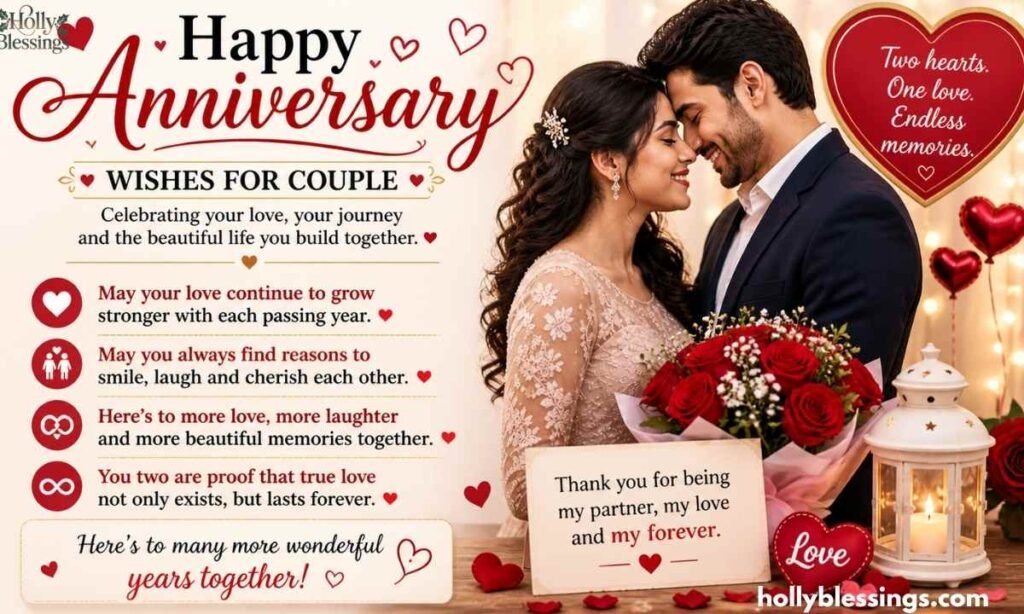 Anniversary Wishes for Couple