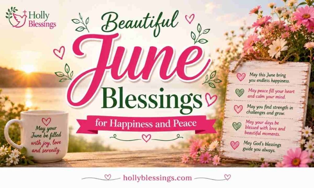 Beautiful June Blessings for Happiness and Peace