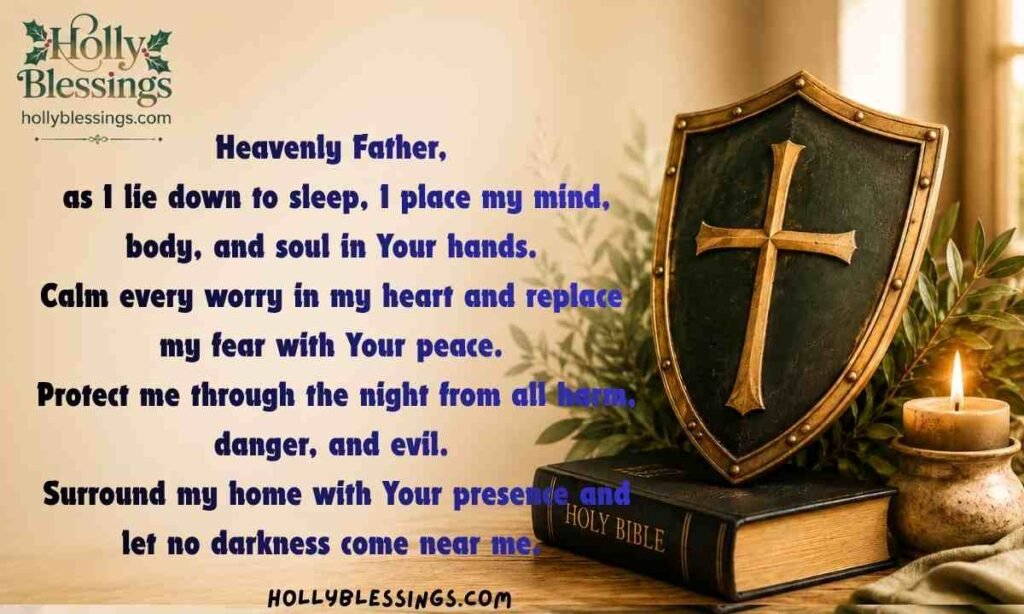Bedtime Prayer for Peaceful Sleep and Protection