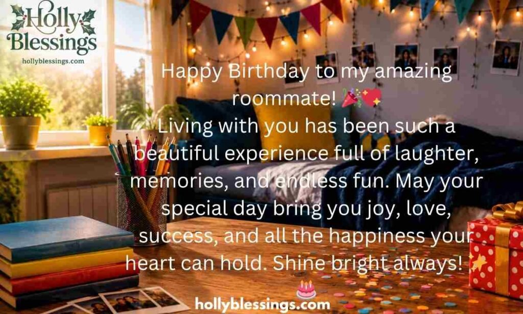 Best Birthday Wishes for Girl Roommate
