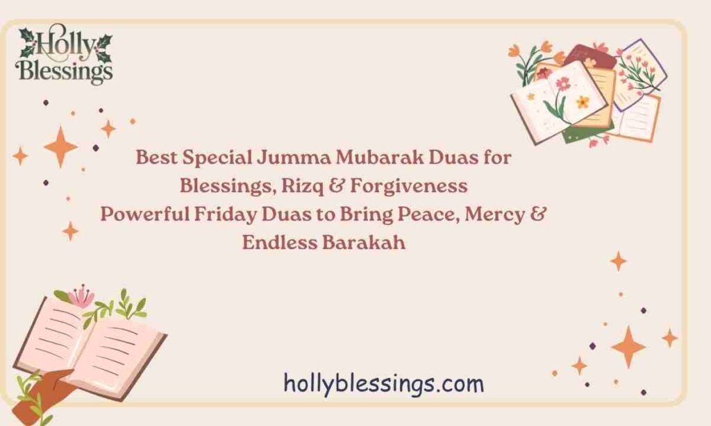 Best Special Jumma Mubarak Duas